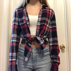Red Flannel - Size XS from Tommy Hilfiger